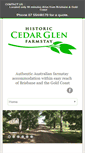 Mobile Screenshot of cedarglen.com.au